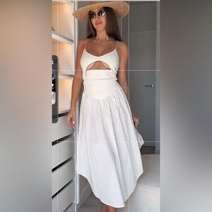 VIRAL NEW ! ZARA CUT OUT DRESS 
🚨FIRM PRICE NO DISCOUNT ON THIS DRESS